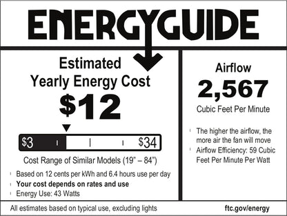 Hunter Fan Company Dempsey Low Profile Indoor / Outdoor Ceiling Fan with LED Light and Remote Control, 44", Matte Nickel