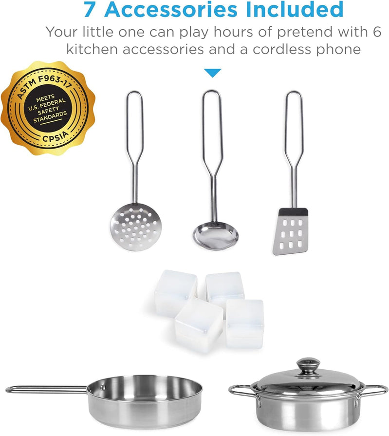 Best Pretend Kitchen Wooden Toy Set for Kids