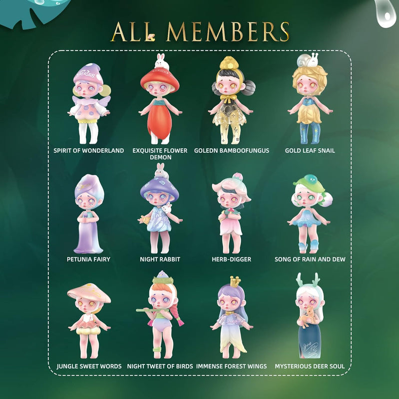 12-Pack Blind Box, Fashion Trendsetters Series Cute Blind Box Action Figures Popular Collectible Toys Birthday Halloween Christmas Gifts