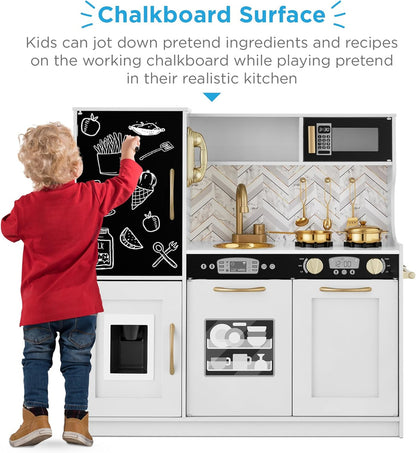 Best Pretend Kitchen Wooden Toy Set for Kids