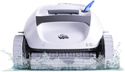 Robotic Pool Vacuum Cleaner All Pools up to 30 FT - Scrubber Brush Easy Top Load Filters