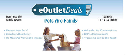 Automatic Pet Feeder -Microchip Pet Feeder - MPF001 - Suitable for Both Wet and Dry Food - Bonus eOutletDeals Pet Towel