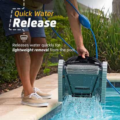 Dolphin Nautilus CC Robotic Pool Vacuum Cleaner All Pools up to 33 FT - Wall Climbing Scrubber Brush