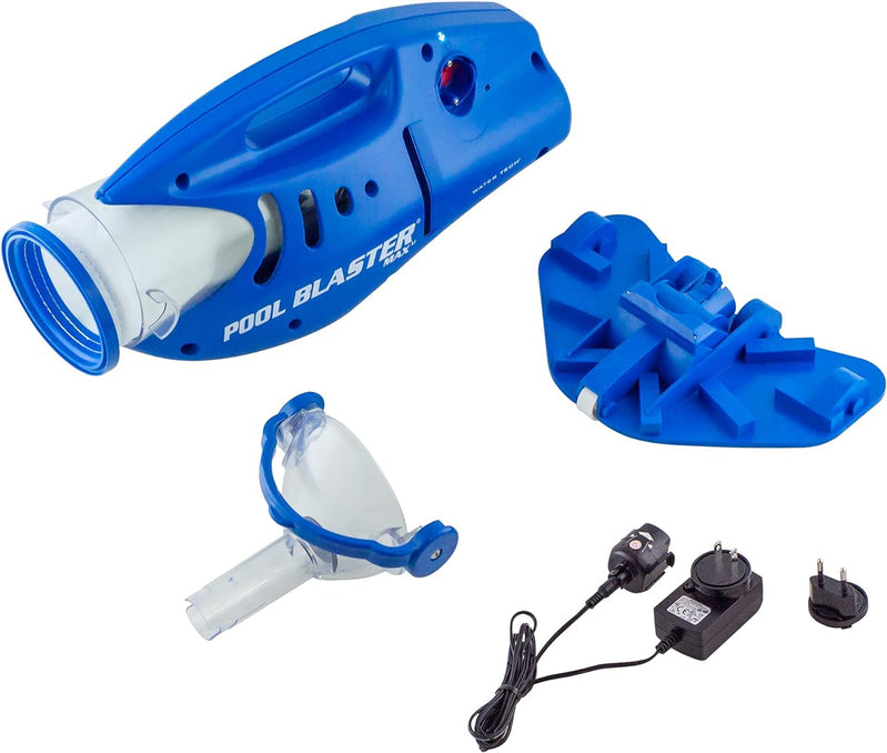 POOL BLASTER Max CG Commercial Grade Cordless Rechargeable Pool Vacuum Cleaner, High Capacity, Increased Power, 60 Min Run Time, Handheld, Hoseless, for In-Ground and Above Ground Pools
