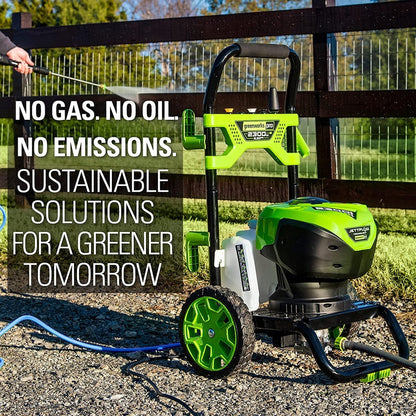 Greenworks 2300-PSI 14 Amp 2.3-GPM Brushless Pressure Washer GPW2300 5118002VT