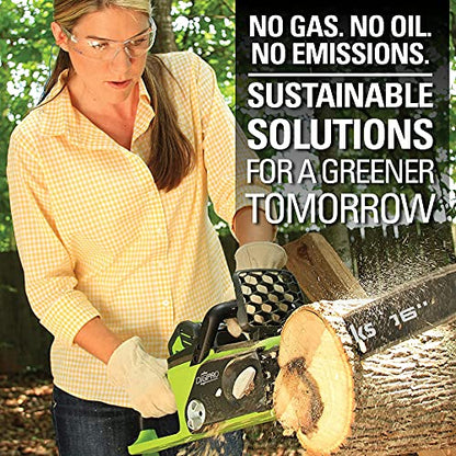 40V 16" Brushless Cordless Chain Saw