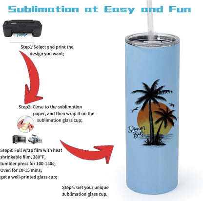40 oz sublimation glass